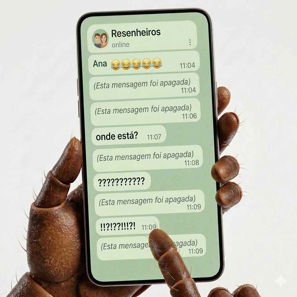 Caos no Grupo de WhatsApp